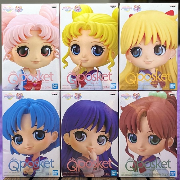 Banpresto Other - Sailor Moon Q Posket Action Figures